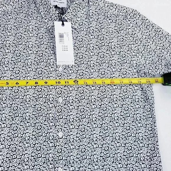 Peter Werth London N 1 Small Button Down Logo Tag - Picture 3 of 10